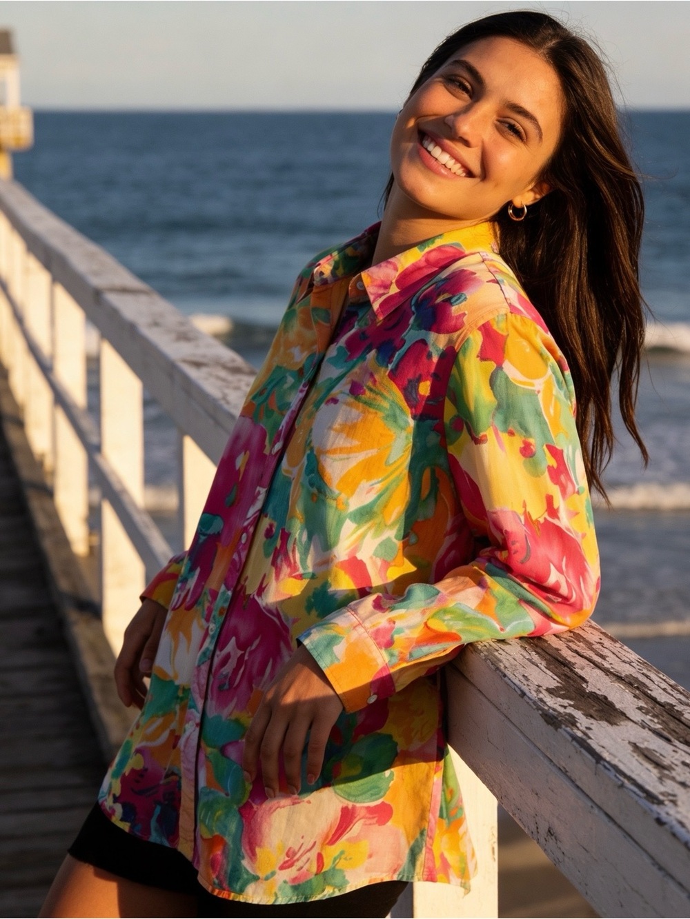 Lauren Ralph Lauren Floral Button-Up Shirt